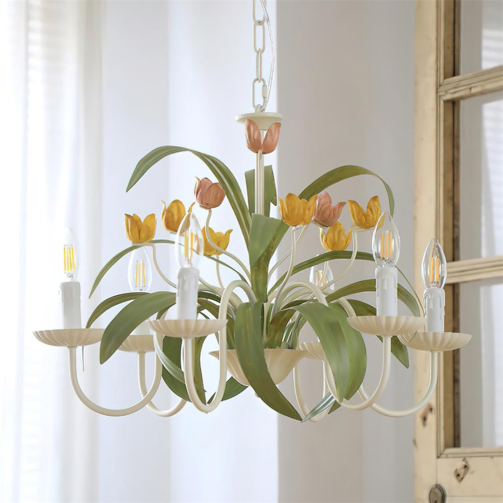 Springeau Chandelier Botanique Floral Fantaisie - Neutralighting