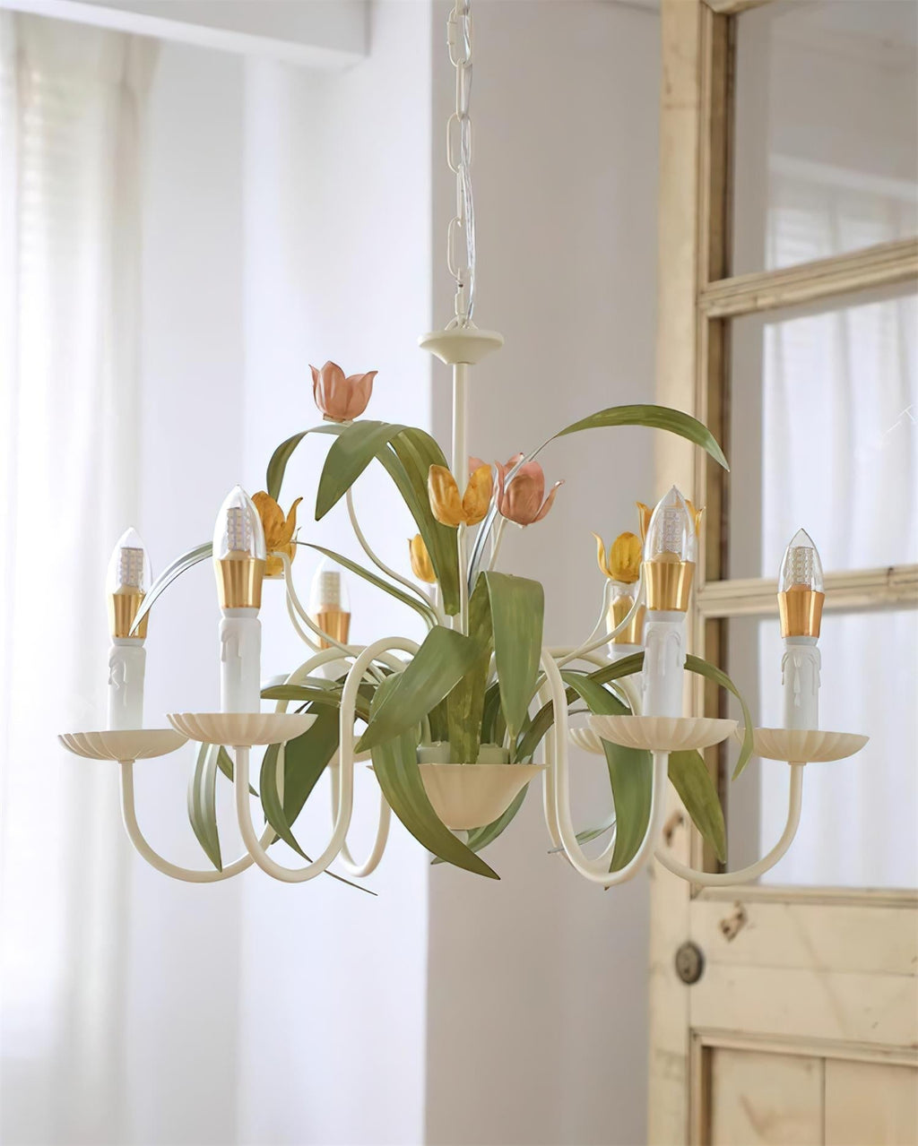 Springeau Chandelier Botanique Floral Fantaisie - Neutralighting