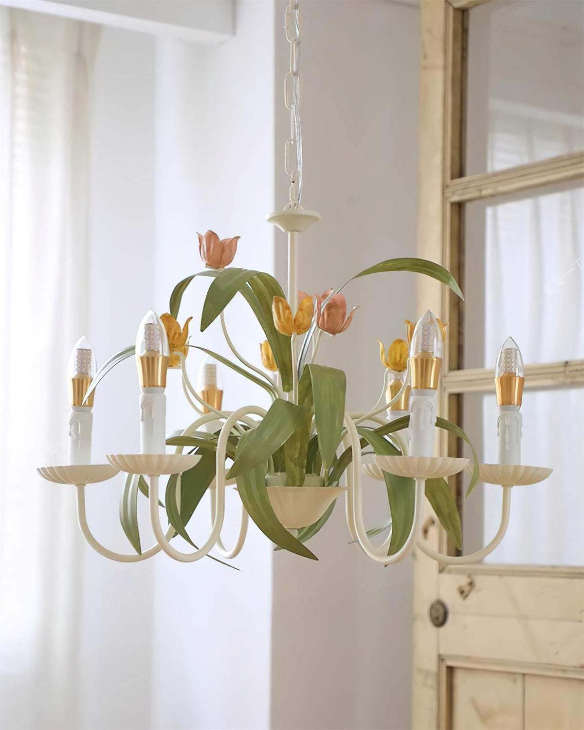 Springeau Chandelier Botanique Floral Fantaisie - Neutralighting