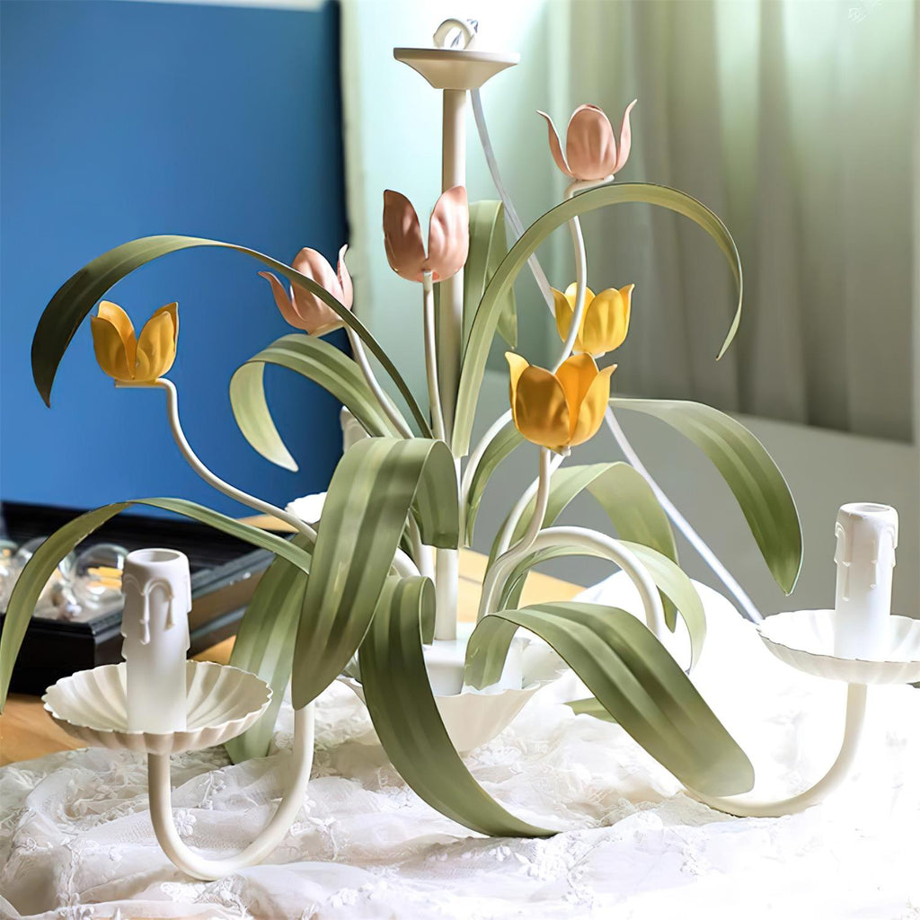 Springeau Chandelier Botanique Floral Fantaisie - Neutralighting