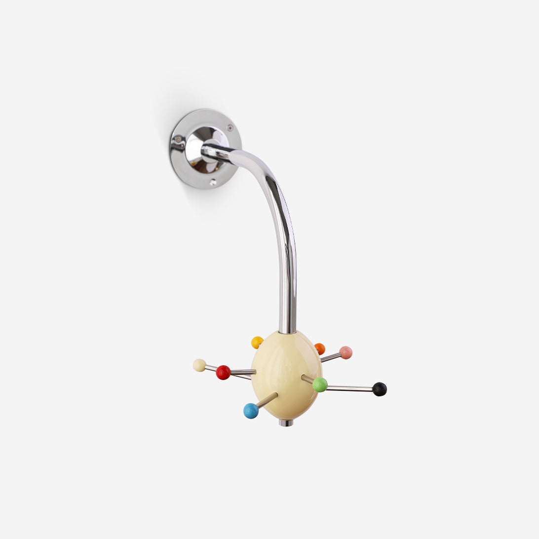 Sputnik Porte-Manteau Mural avec Crochets Colorés pour Couloir Moderne - Neutralighting
