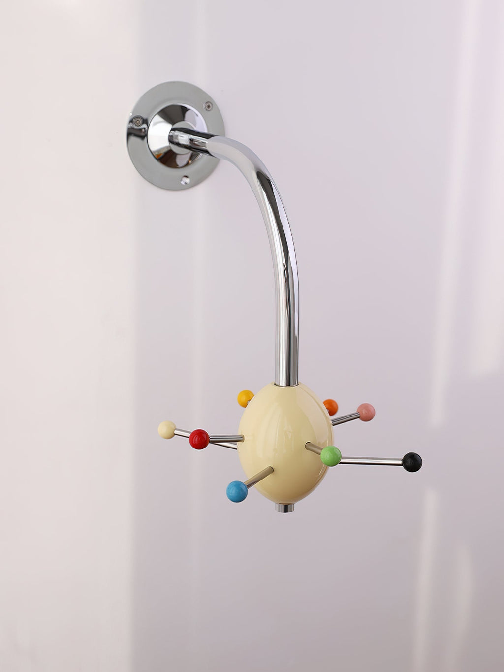Sputnik Porte-Manteau Mural avec Crochets Colorés pour Couloir Moderne - Neutralighting