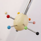 Sputnik Porte-Manteau Mural avec Crochets Colorés pour Couloir Moderne - Neutralighting