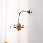 Sputnik Porte-Manteau Mural avec Crochets Colorés pour Couloir Moderne - Neutralighting