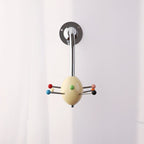 Sputnik Porte-Manteau Mural avec Crochets Colorés pour Couloir Moderne - Neutralighting