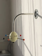Sputnik Porte-Manteau Mural avec Crochets Colorés pour Couloir Moderne - Neutralighting
