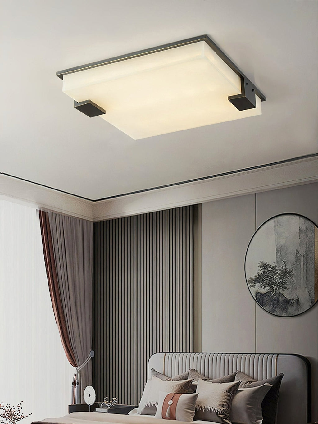 Otalyra Lampe Plafonnier en Albâtre Minimaliste - Neutralighting