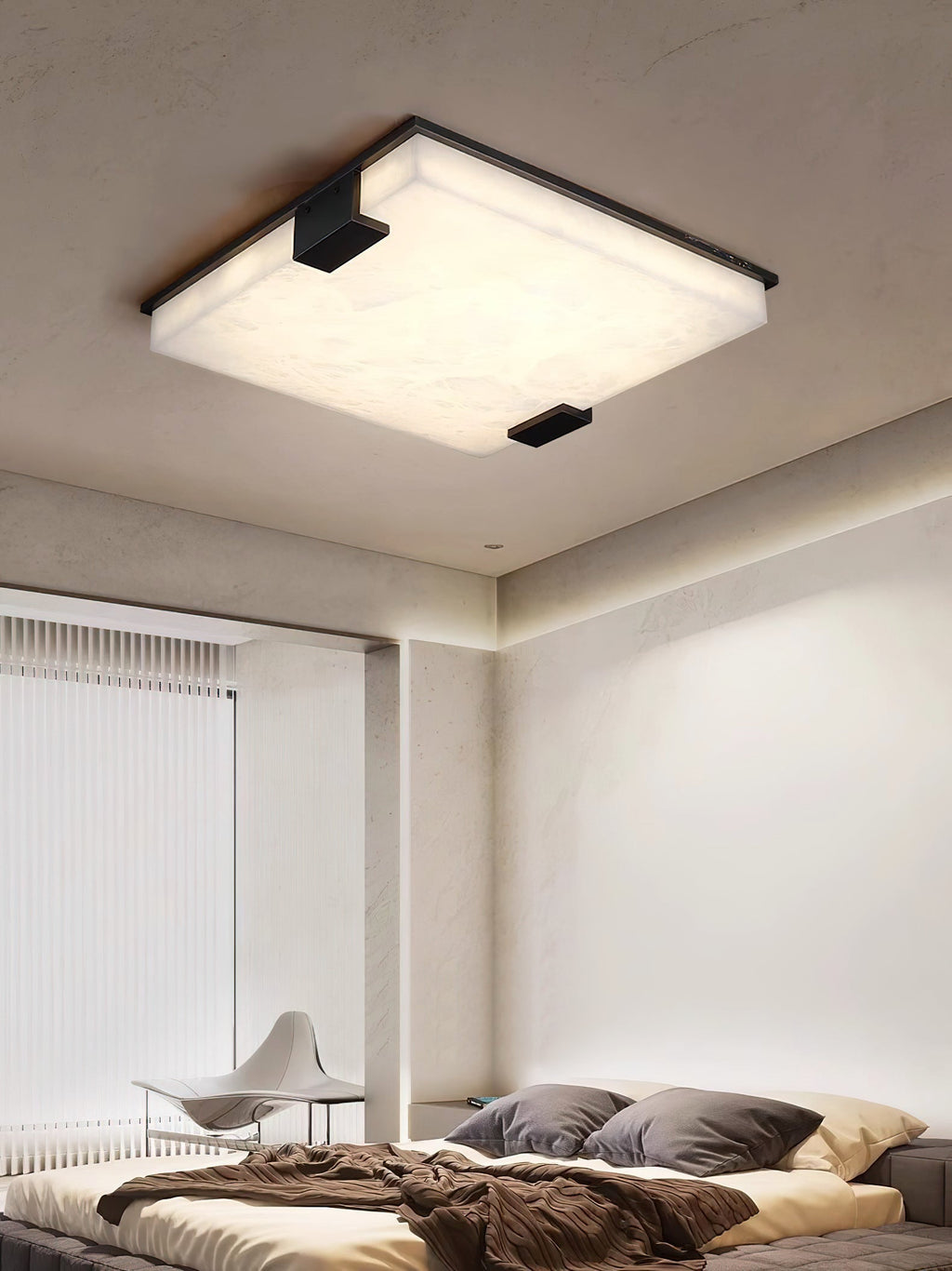 Otalyra Lampe Plafonnier en Albâtre Minimaliste - Neutralighting