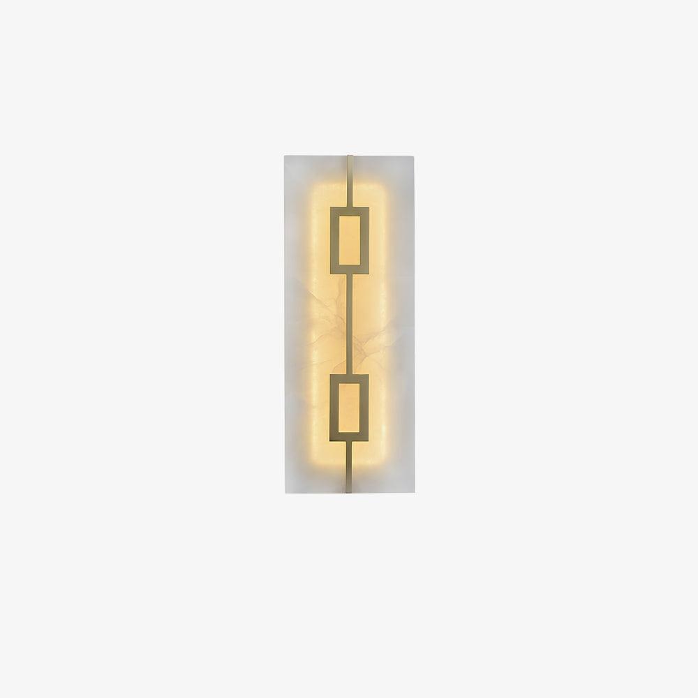 Alvelor Géométrique Albâtre Luminaire Mural - Neutralighting