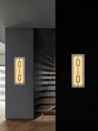 Alvelor Géométrique Albâtre Luminaire Mural - Neutralighting