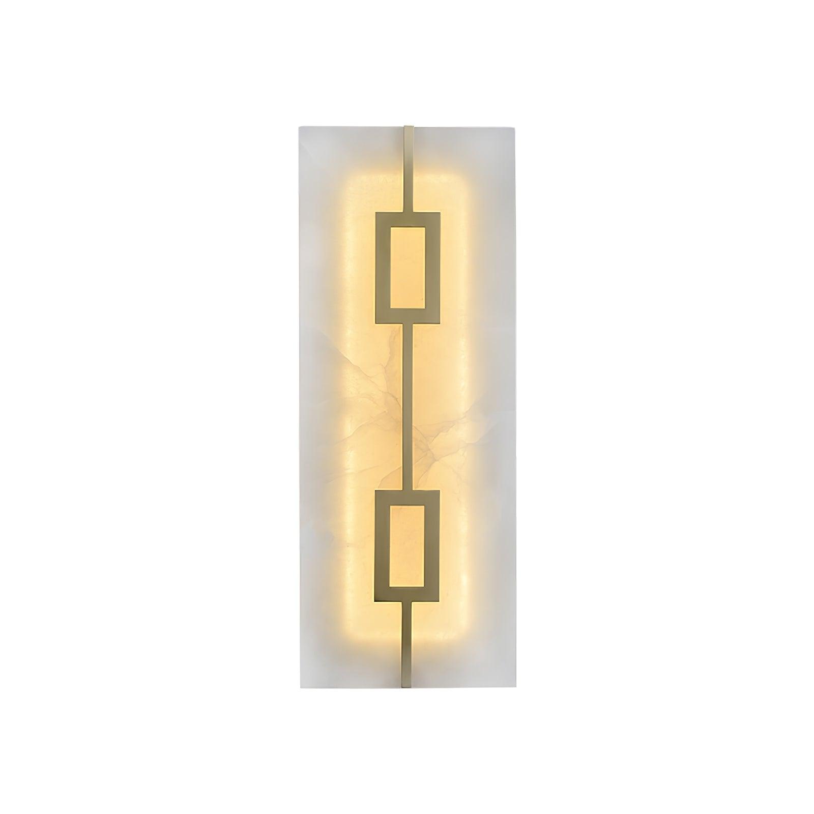 Alvelor Géométrique Albâtre Luminaire Mural - Neutralighting