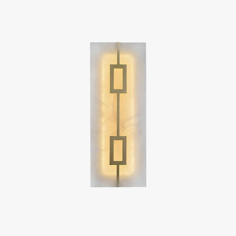 Alvelor Géométrique Albâtre Luminaire Mural - Neutralighting