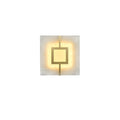 Alvelor Géométrique Albâtre Luminaire Mural - Neutralighting