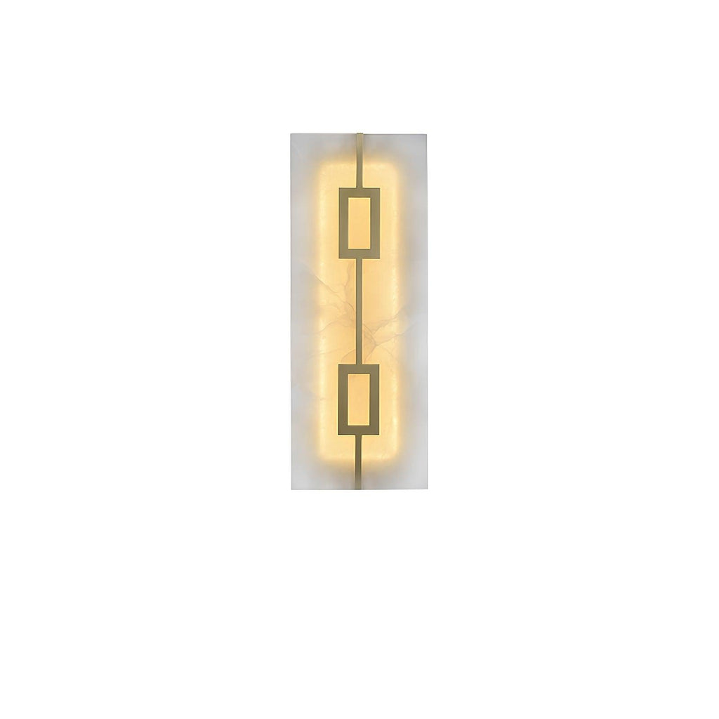 Alvelor Géométrique Albâtre Luminaire Mural - Neutralighting