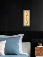 Alvelor Géométrique Albâtre Luminaire Mural - Neutralighting