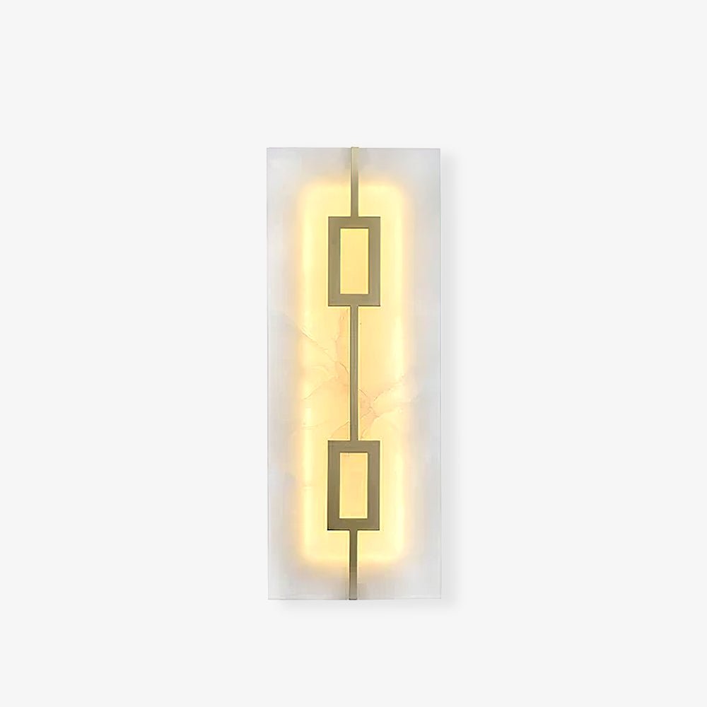 Alvelor Géométrique Albâtre Luminaire Mural - Neutralighting