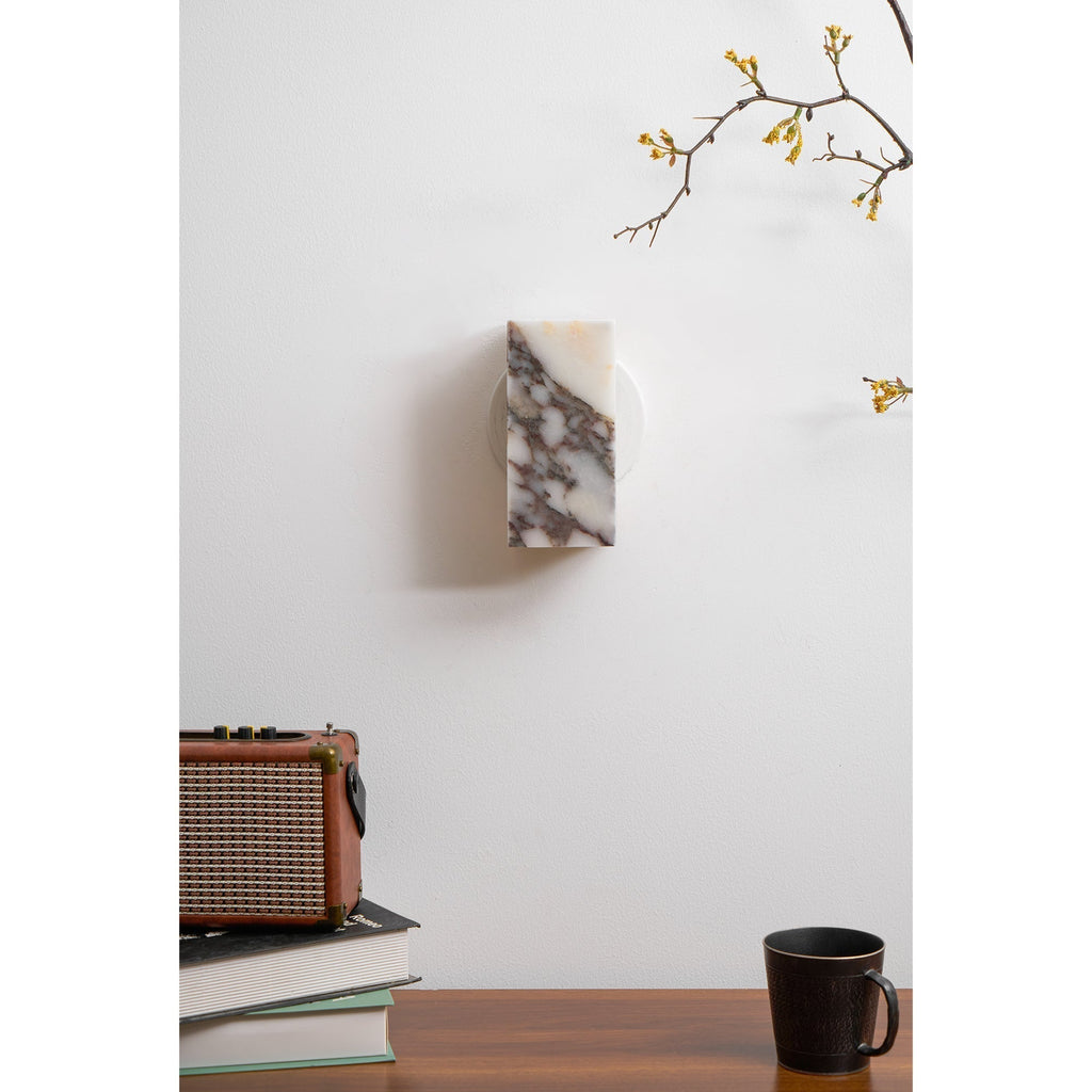 Illaee Moderne Minimaliste Carré Marbre Applique Murale - Neutralighting