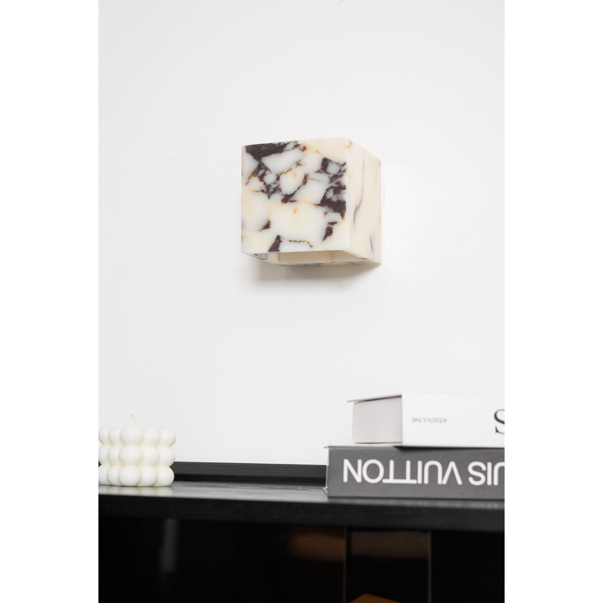 Illaee Moderne Minimaliste Carré Marbre Applique Murale - Neutralighting