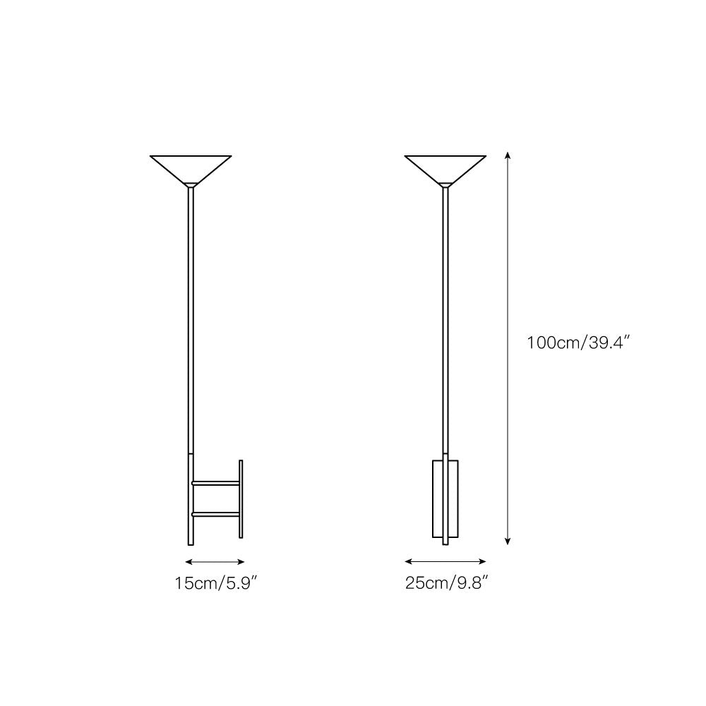 Ilthaion Moderne Minimaliste Empiler LED Métal Applique Murale - Neutralighting