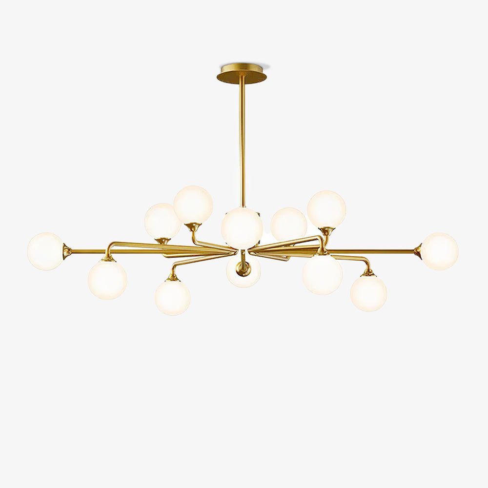 Galaxy Moderne Verre Lustre - Neutralighting