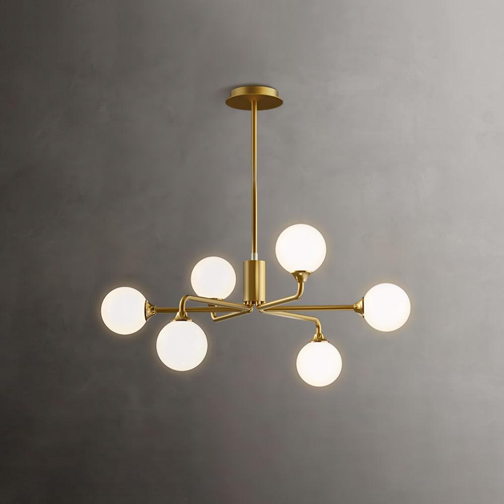 Galaxy Moderne Verre Lustre - Neutralighting