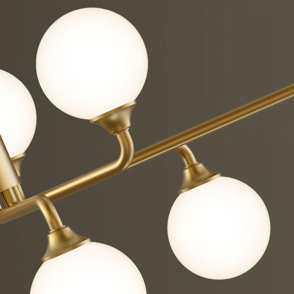 Galaxy Moderne Verre Lustre - Neutralighting