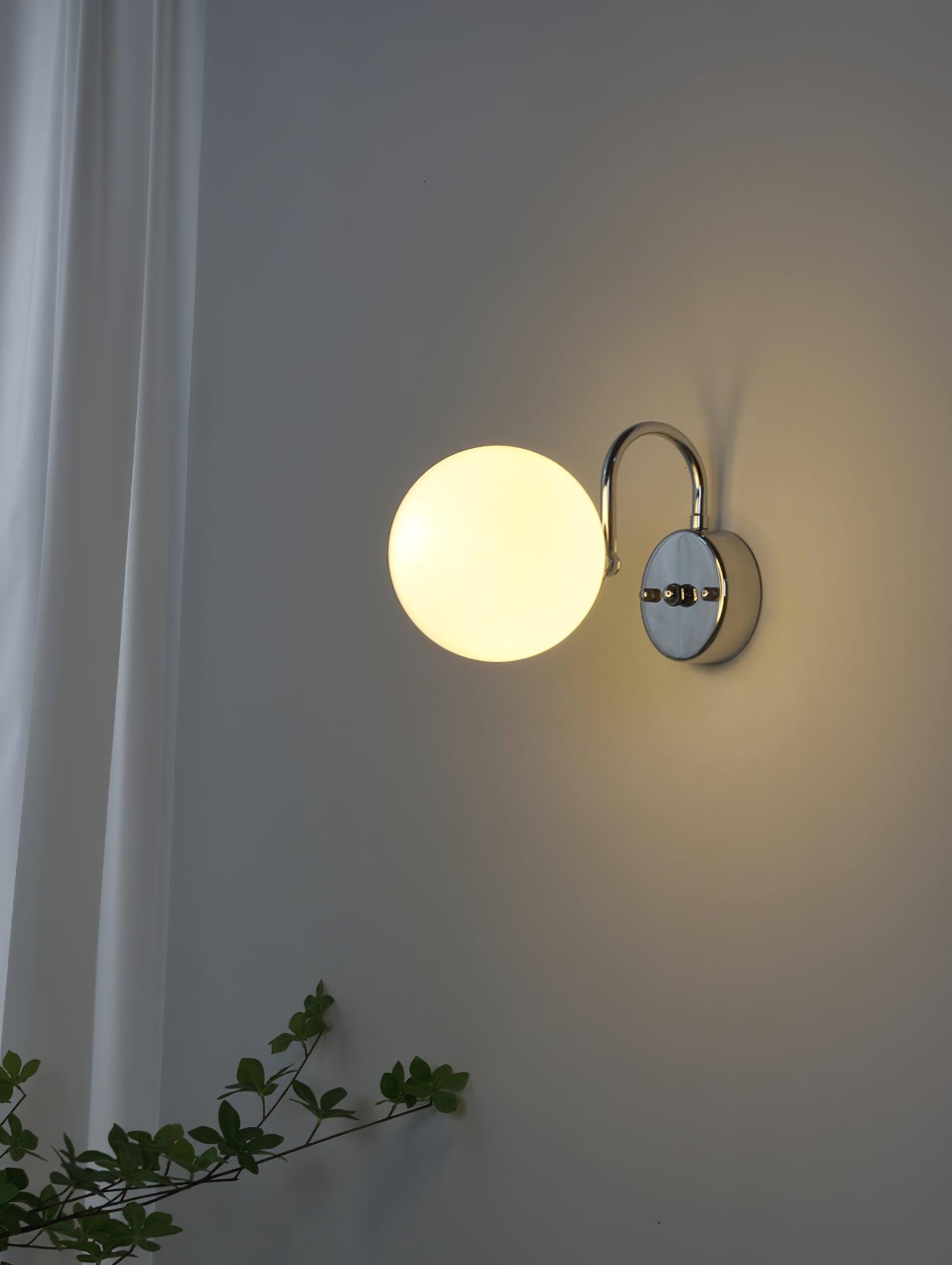 Globo Applique Murale Minimaliste en Verre Moderne - Neutralighting
