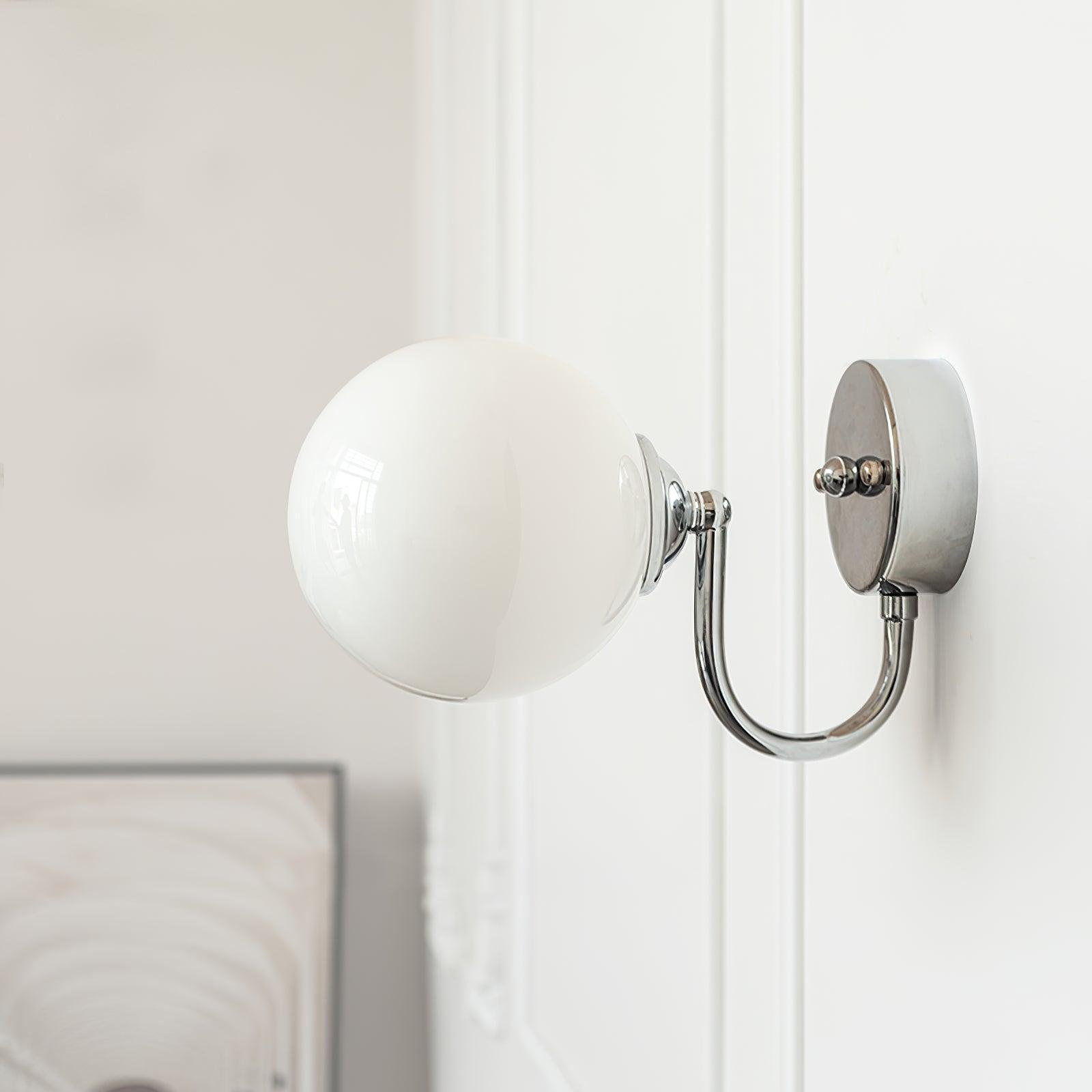 Globo Applique Murale Minimaliste en Verre Moderne - Neutralighting