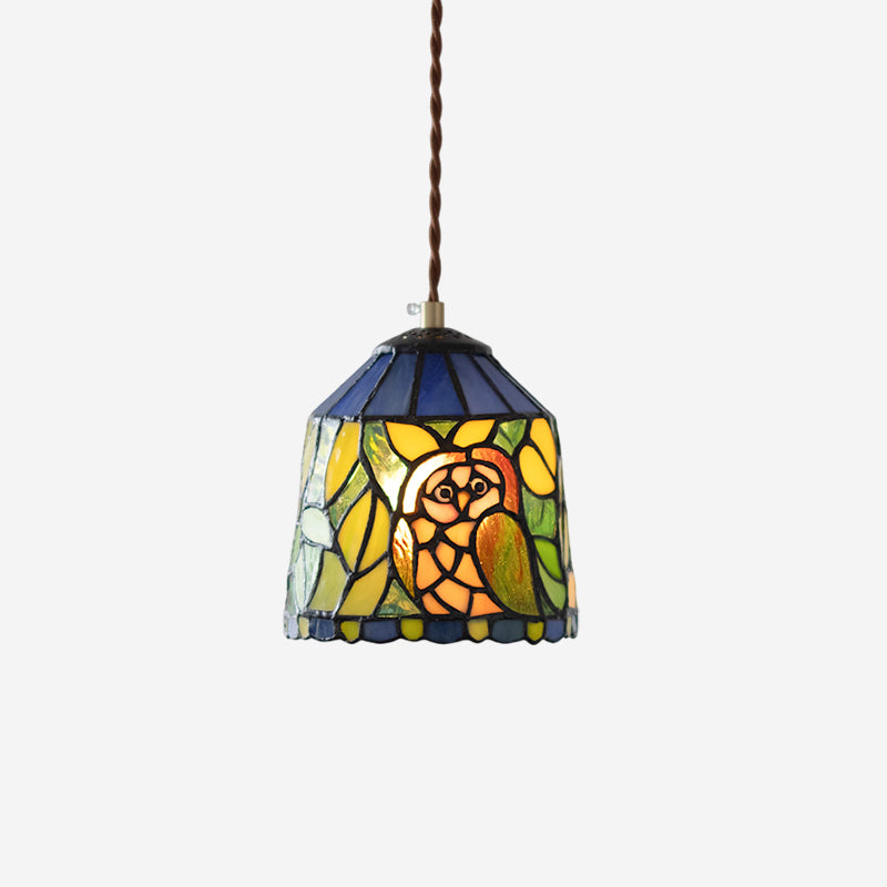 Tale Suspension Fantaisiste en Verre Teinté - Neutralighting