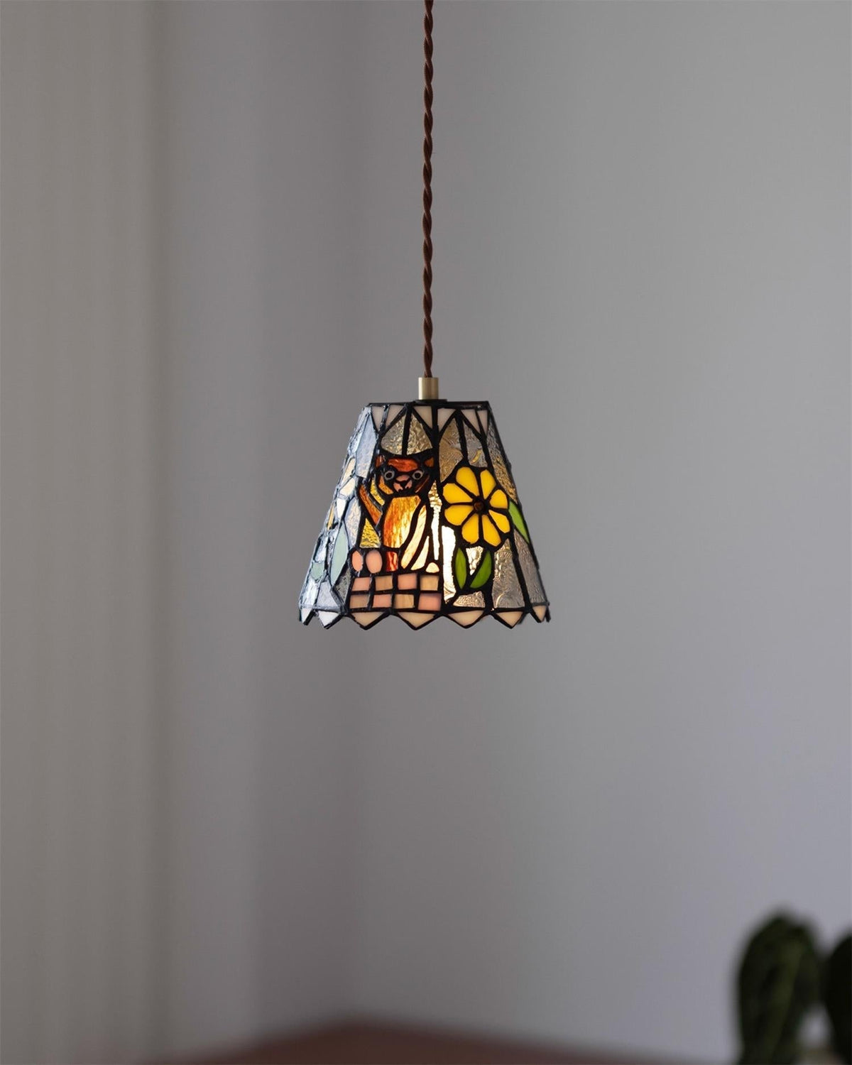 Tale Suspension Fantaisiste en Verre Teinté - Neutralighting