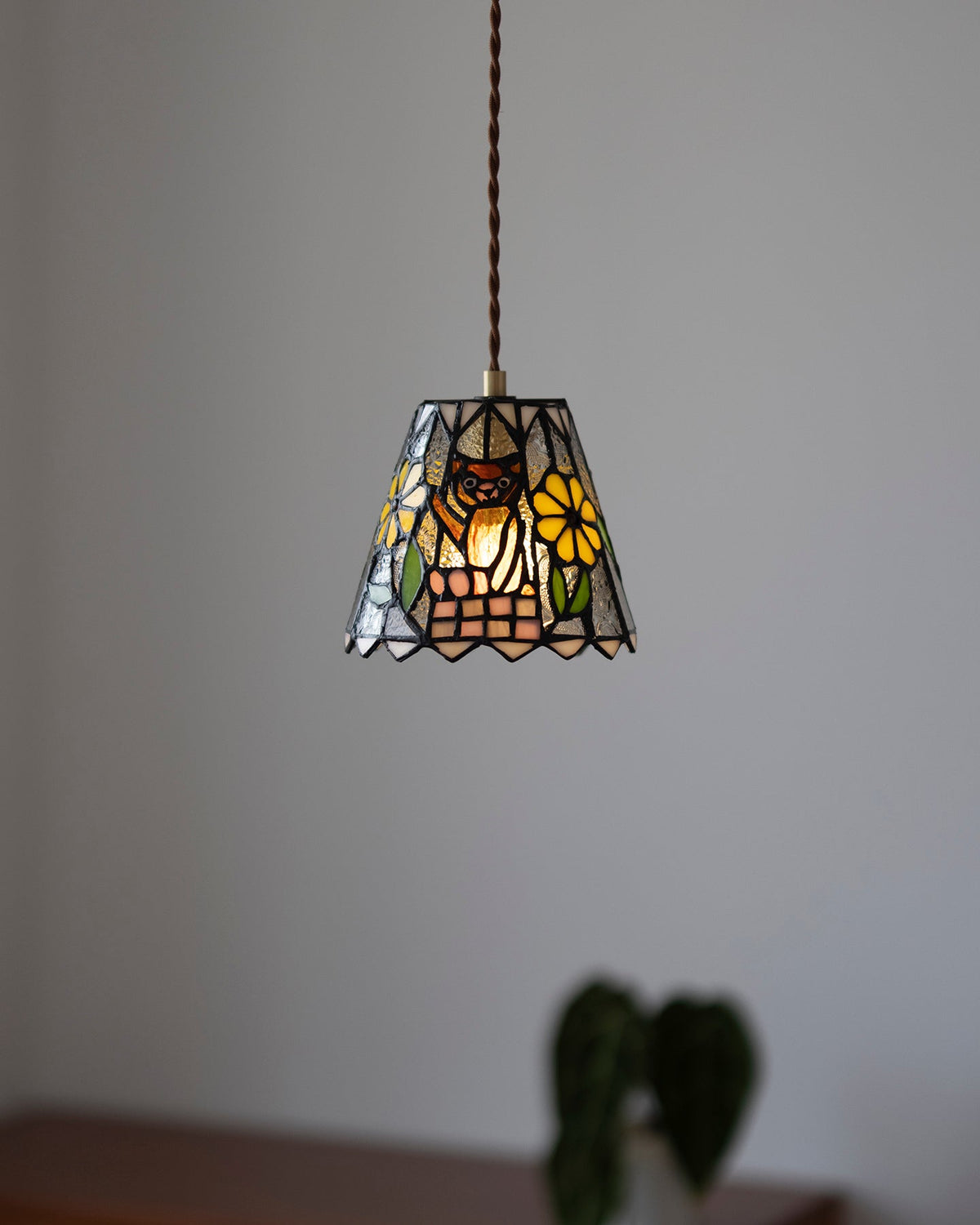 Tale Suspension Fantaisiste en Verre Teinté - Neutralighting