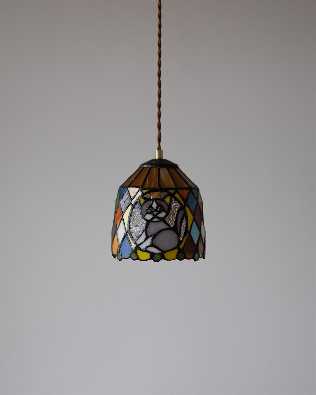 Tale Suspension Fantaisiste en Verre Teinté - Neutralighting