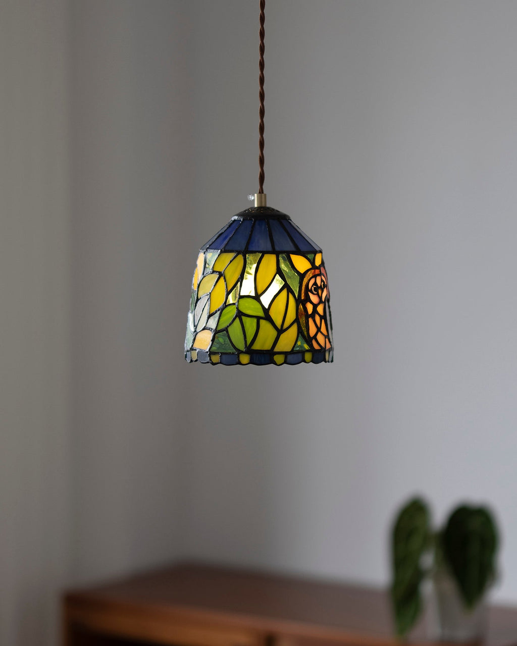 Tale Suspension Fantaisiste en Verre Teinté - Neutralighting