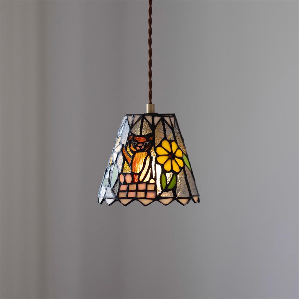 Tale Suspension Fantaisiste en Verre Teinté - Neutralighting