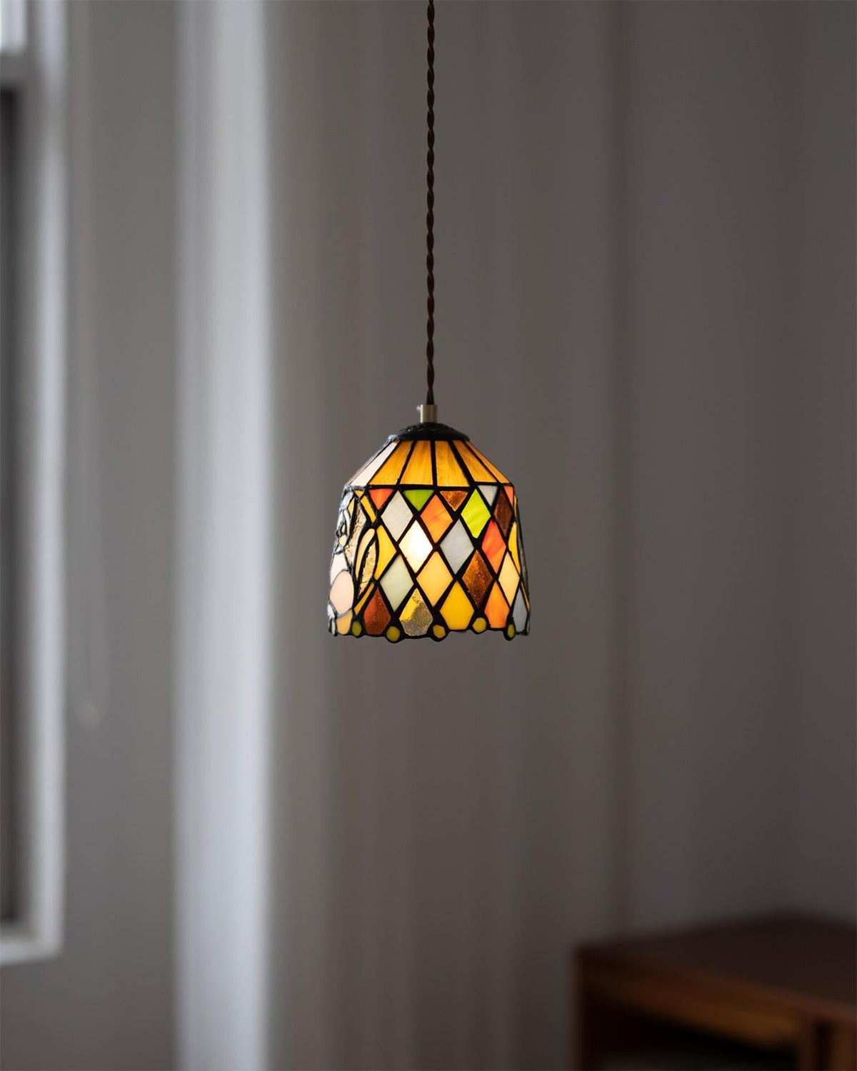 Tale Suspension Fantaisiste en Verre Teinté - Neutralighting