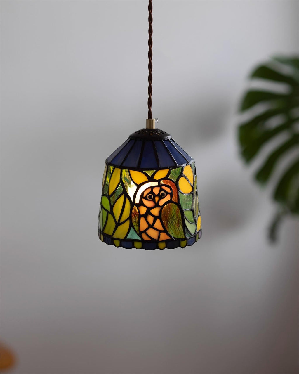 Tale Suspension Fantaisiste en Verre Teinté - Neutralighting