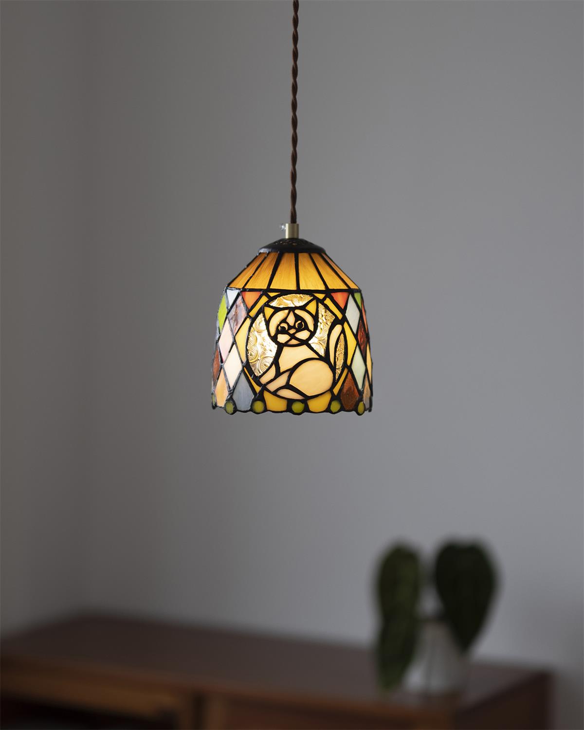 Tale Suspension Fantaisiste en Verre Teinté - Neutralighting