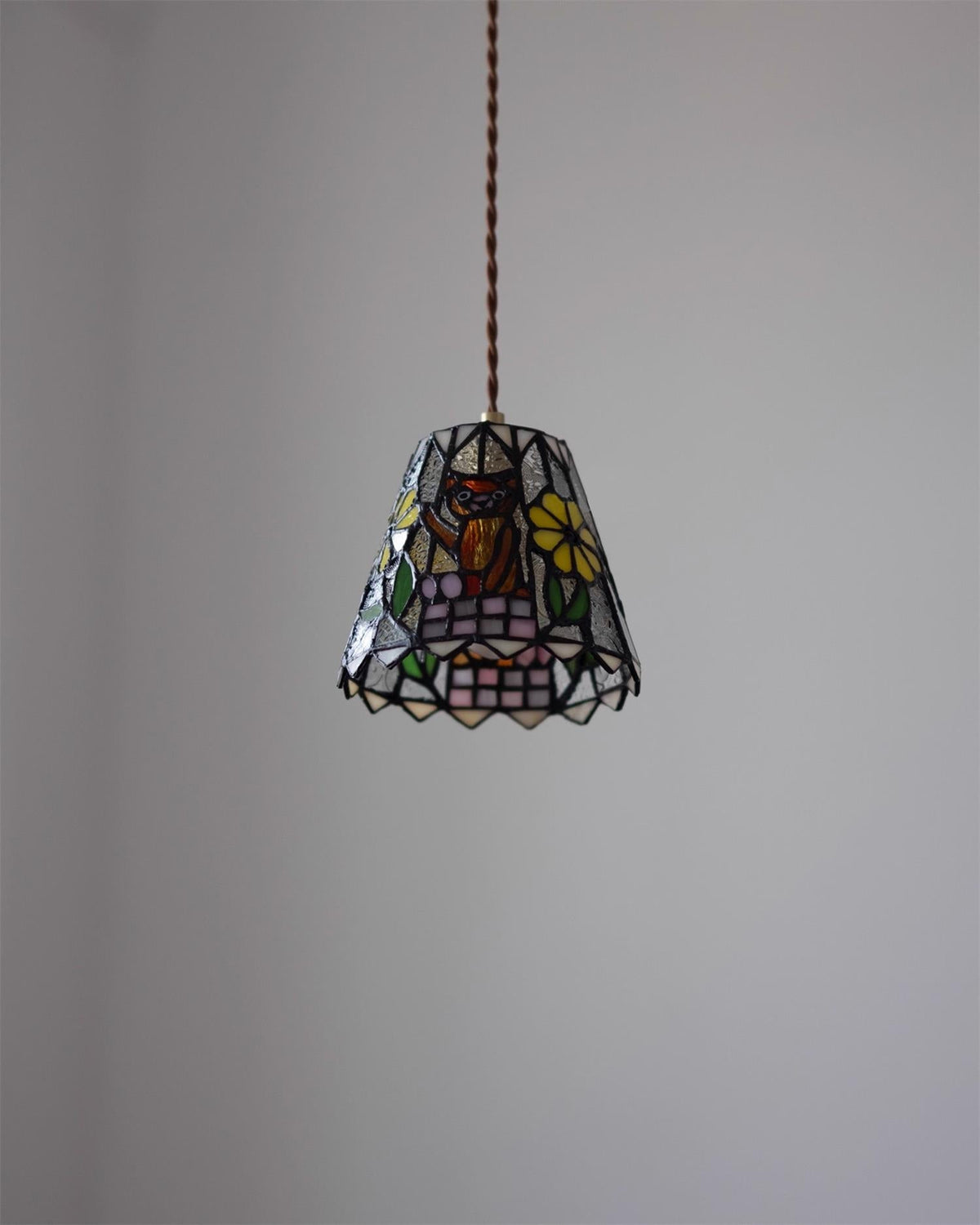 Tale Suspension Fantaisiste en Verre Teinté - Neutralighting