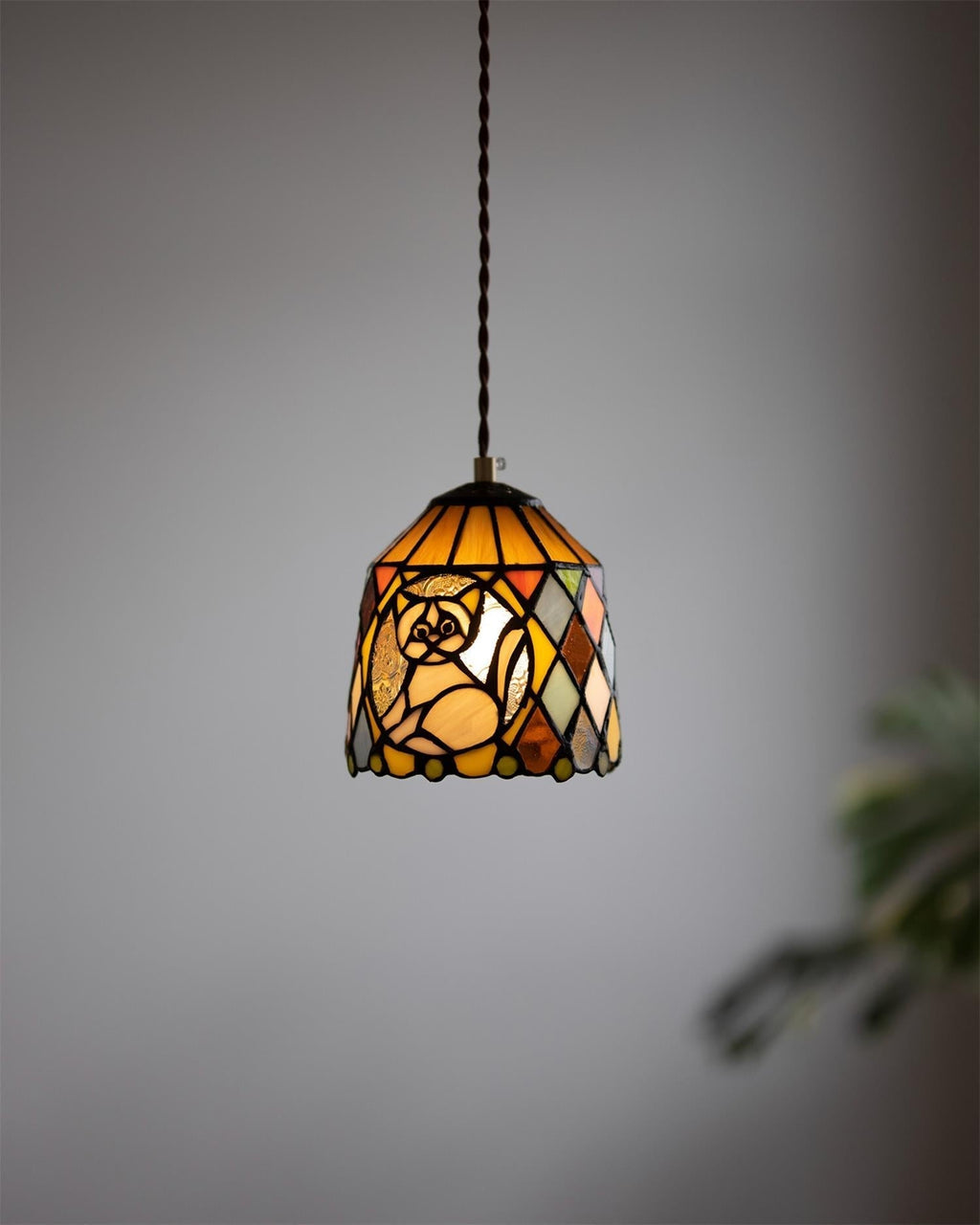 Tale Suspension Fantaisiste en Verre Teinté - Neutralighting