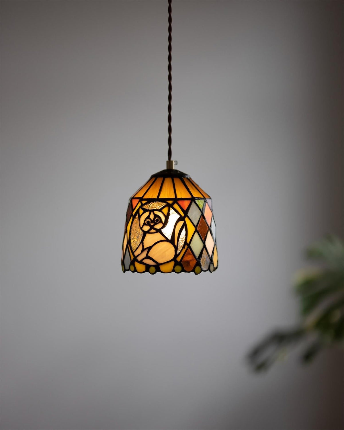 Tale Suspension Fantaisiste en Verre Teinté - Neutralighting