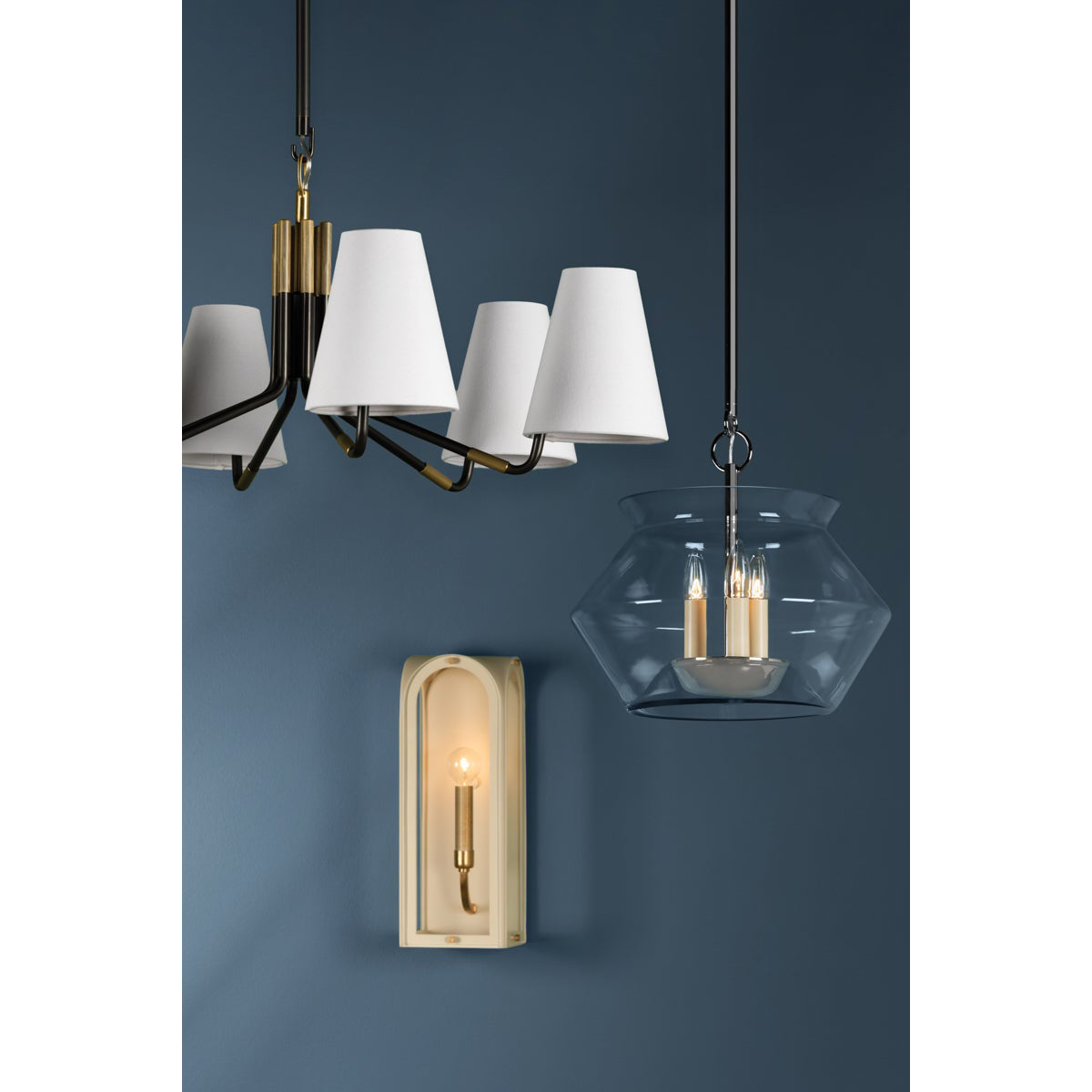 Stanwyck Ancien Industriel Tissu Lustre - Neutralighting
