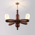 Stanza Lustre Bras Courbés en Bois - Neutralighting