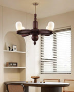 Stanza Lustre Bras Courbés en Bois - Neutralighting
