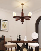 Stanza Lustre Bras Courbés en Bois - Neutralighting