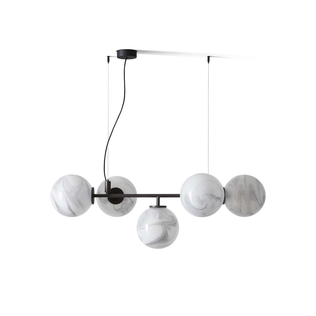 Ilmaros Prime Nordique Art Métal Verre Lustre - Neutralighting