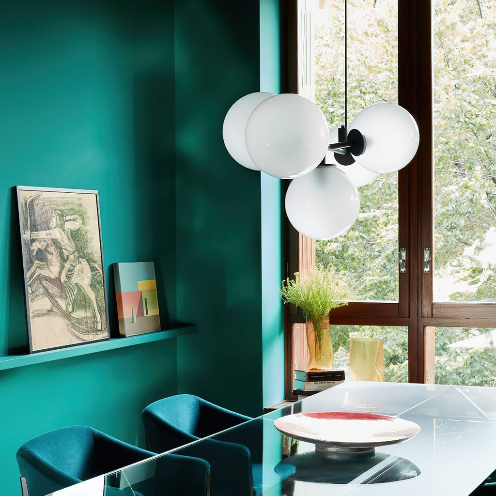 Ilmaros Prime Nordique Art Métal Verre Lustre - Neutralighting