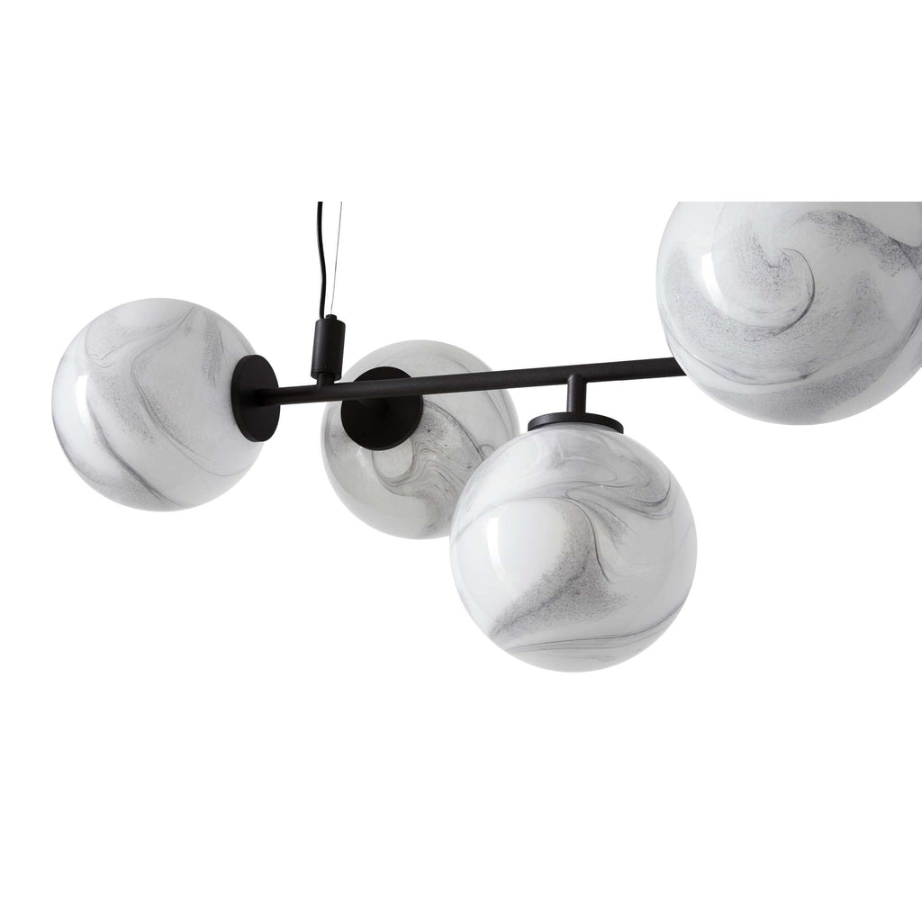 Ilmaros Prime Nordique Art Métal Verre Lustre - Neutralighting
