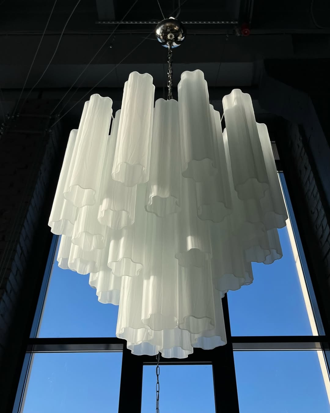 Erdoros Postmodern Luxe Lumière des Étoiles Verre Lustre - Neutralighting