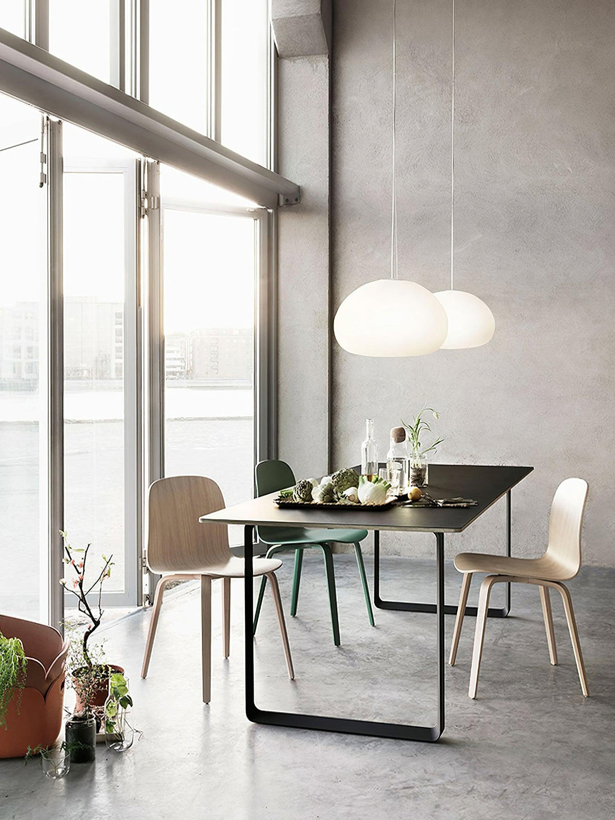 Zerina Suspension en Verre Confortable - Neutralighting