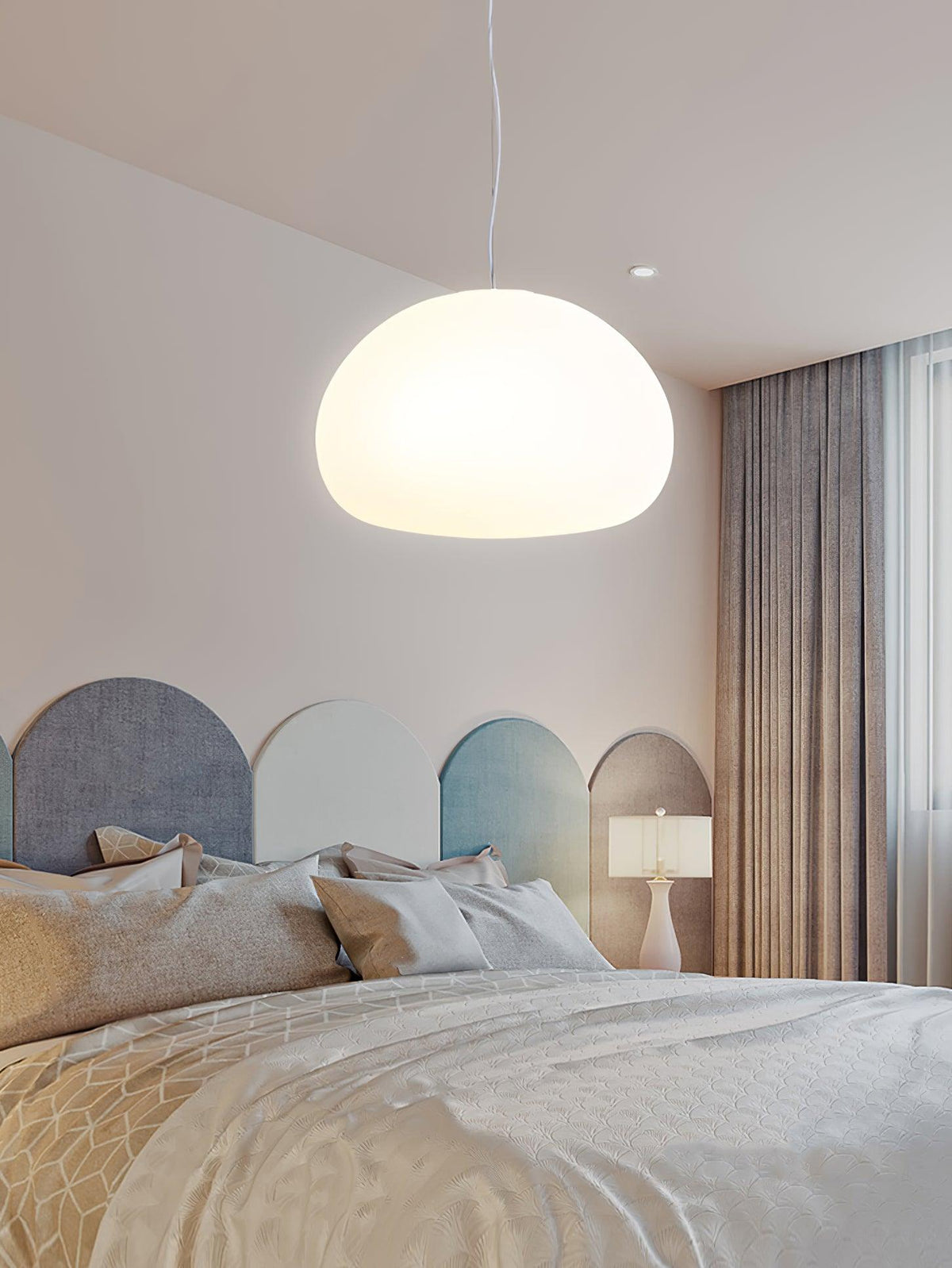 Zerina Suspension en Verre Confortable - Neutralighting